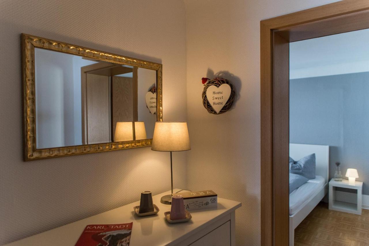 Schlafplaetzle Hotel Karlstadt Ngoại thất bức ảnh